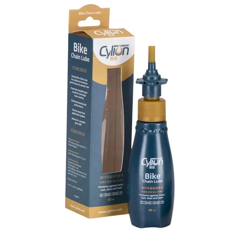 

Bike Chain Lubricant Cycling Bike Lubrication Maintenance Oil Bike Lubricating Oil Lube Perfect Accessory For Mountain Bike 60mL