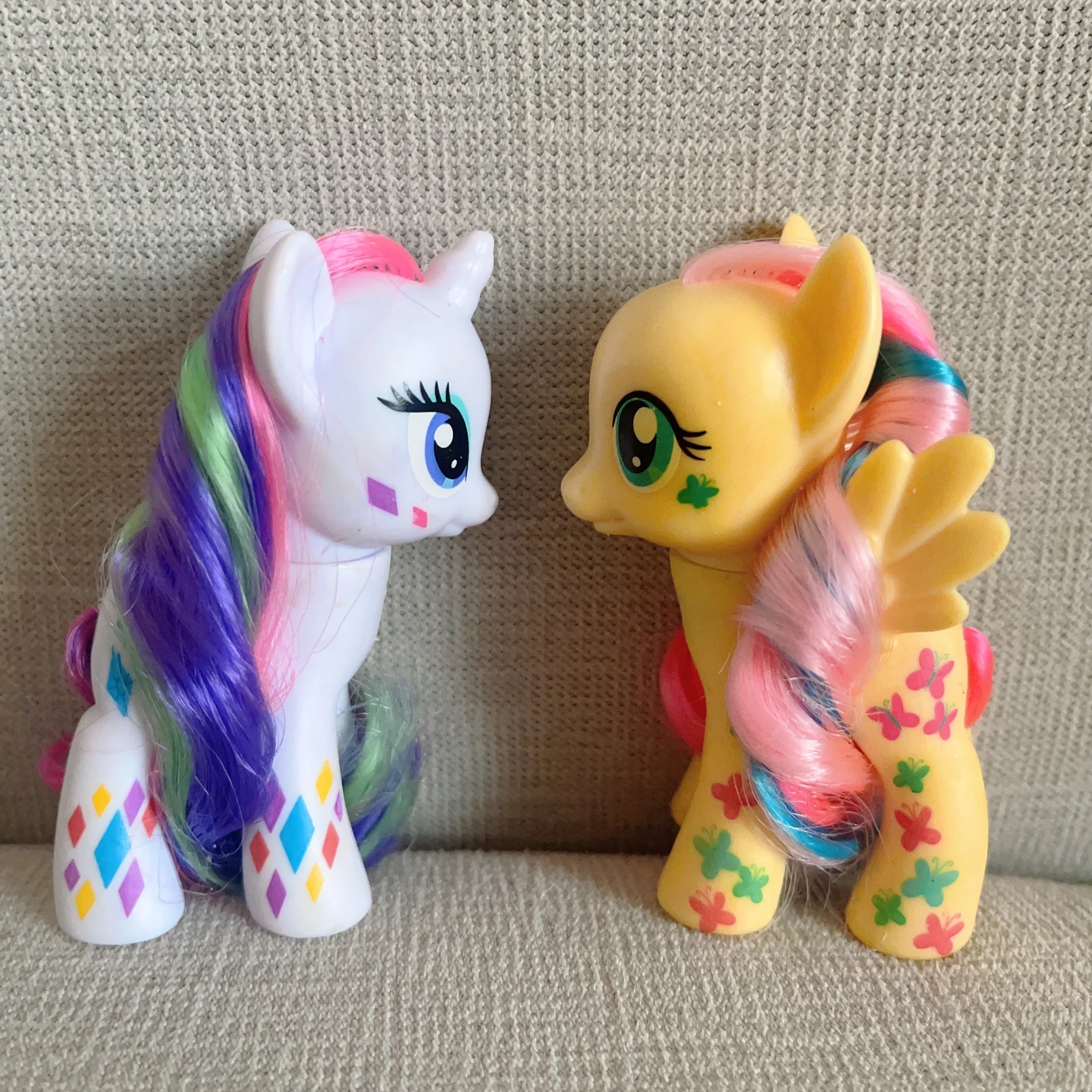 Оригинальные фигурки Hasbro My Little Pony Fluttershy Rarity куклы игрушки детские лучшие подарки