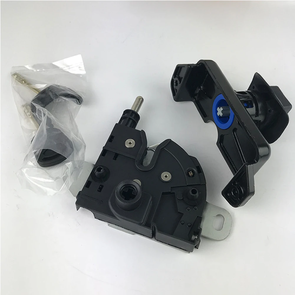 

Keys Lock Latch Cylinder 1set Black Front 2006 - 2016 BONNET LOCK Long Life Service Bonnet Lock Cylinder With 2 Keys