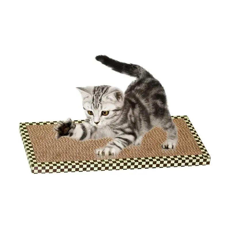 

Cat Scratching Cardboard Reversible Cat Scratcher For Indoor Cats Multi-use Cat Scratcher For Cats And Kittens To Grind Claws