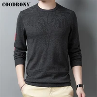coodrony brand men o neck wool sweater clothing autumn winter new arrival classic casual streetwear warm pullover homme z1047