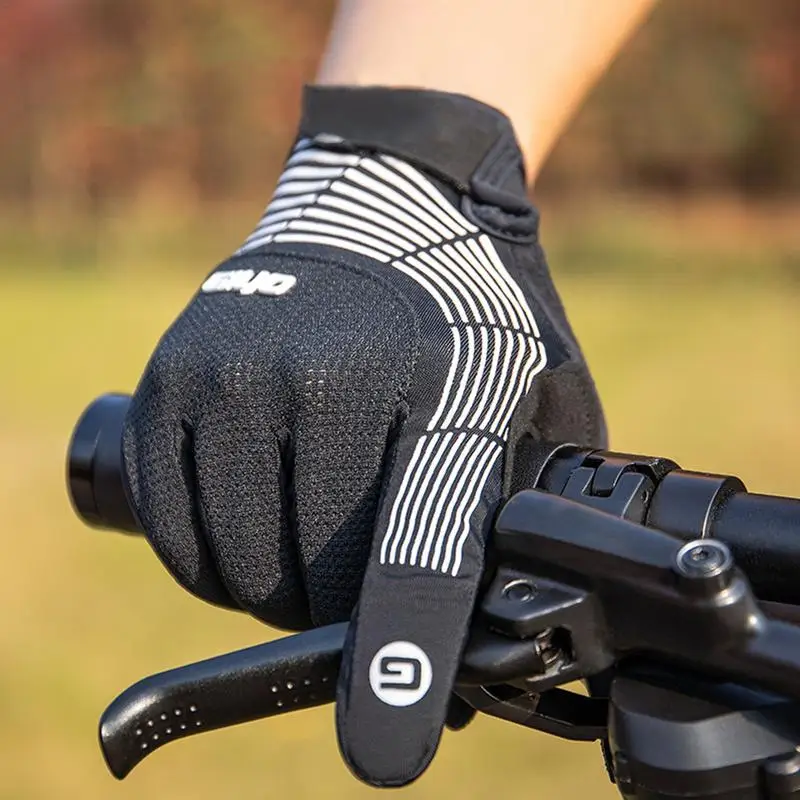 Зимние спортивные перчатки зимние велосипедные Нескользящие с закрытыми