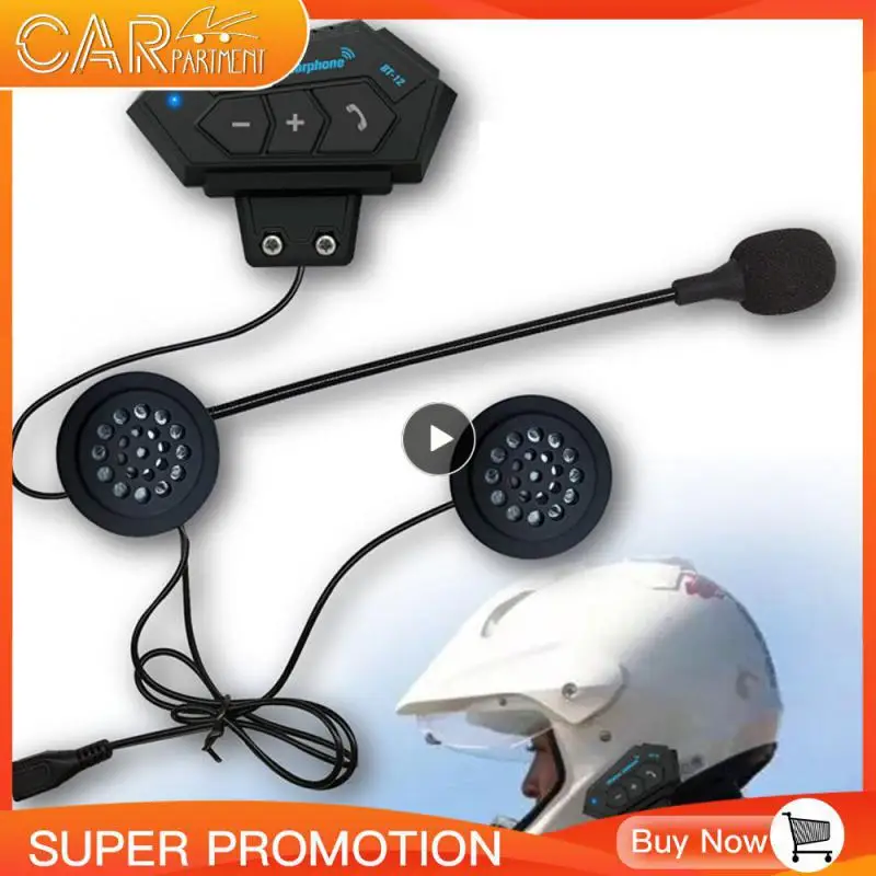 

1/2/3 шт., Bluetooth-гарнитура для шлема