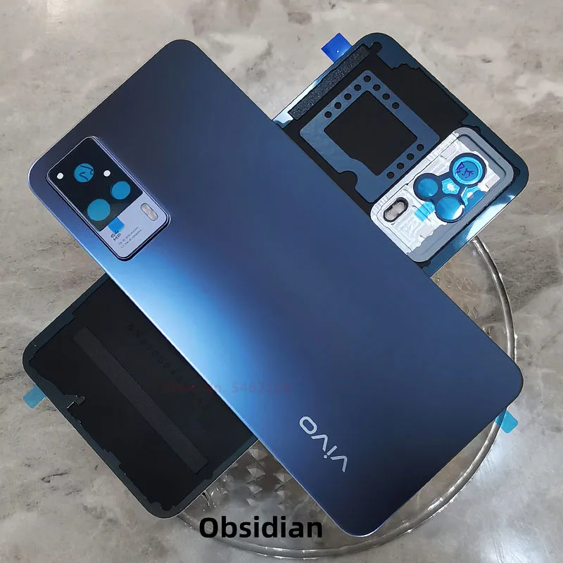 100 original back battery cover for vivo s9e case rear back housing door mobile phone shell case replacement parts for vivis9e free global shipping