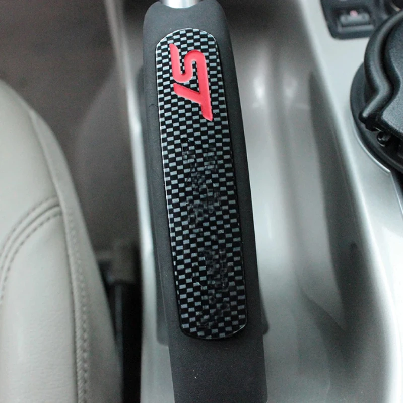 

Мой хороший автомобиль ABS чехол ручного тормоза автомобиля ручной тормоз отделка наклейка чехол для Ford Kuga Escape 2012 2013 2014 2015 2016 аксессуары