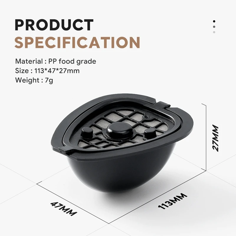 Многоразовые капсулы для чая и кофе Nestel ST9662.62 Кофеварка многоразовые фильтрующие