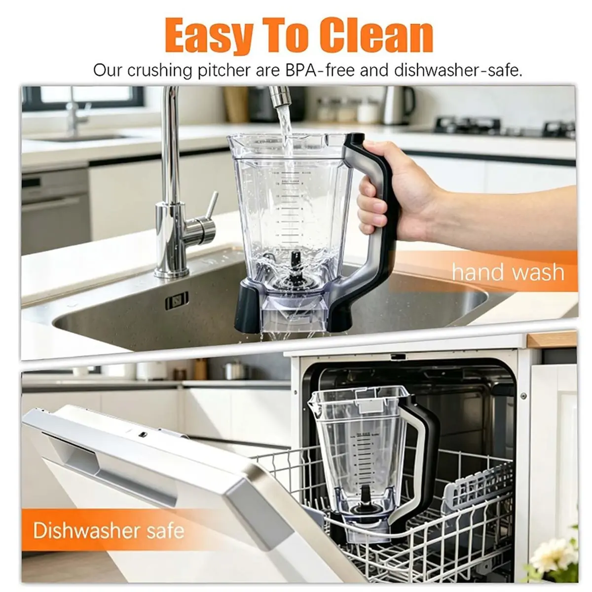 Фото (A20Z) Сменный кувшин для блендера 72OZ XL - совместим с сериями BN750, BN800 и другими моделями. №3