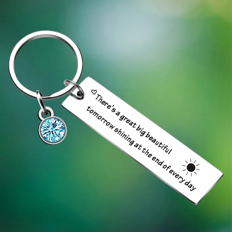 Подарки для сестры и дочки брелок матери подарок ключей кулон вдохновляющий