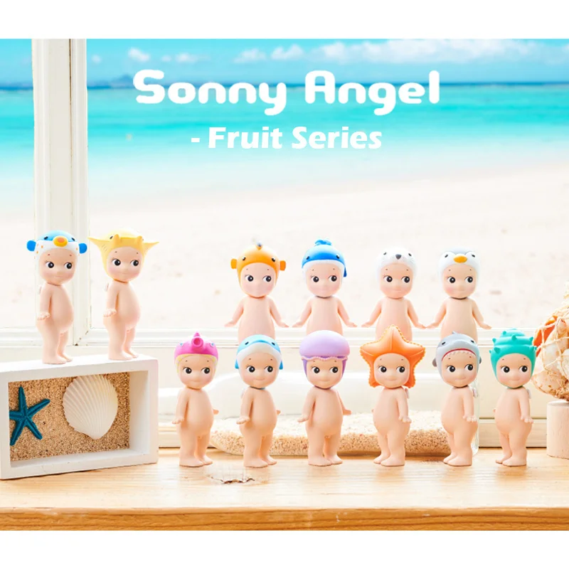 

Sonny Angel Refine Marine Ocean Series Blind Box Mini Anime Model Toys Cartoon Surprise Box Kawaii Ornament Doll Collection Gift