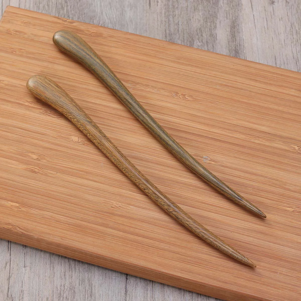

Hairhairpin Chopsticks Women Vintage Stick Sticks Wood Wooden Retrodecorativeclip Thick Chinese Buns Accessories Brown Large