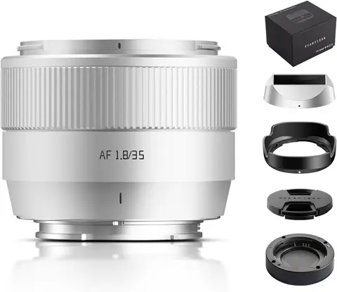 Новые линзы TTArtisan AF 35 мм F1.8 Mark II APS-C AF 35 мм f/1.8 для Sony E Mount Fujifilm X, Nikon Z Легкий объектив для портретов