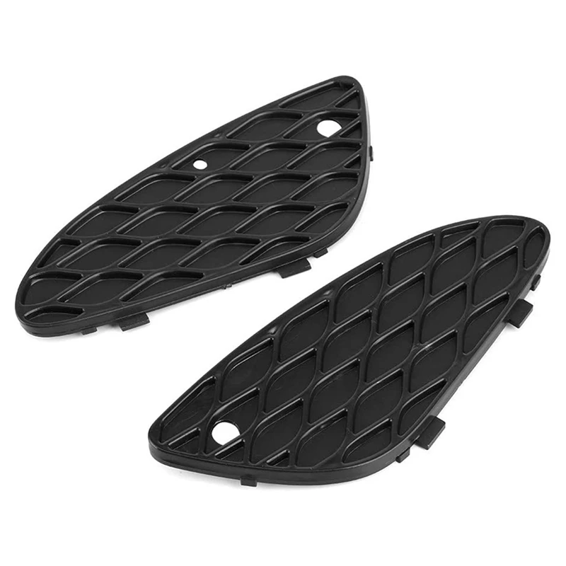 

4X Front Left And Right Bumper Grille Insert Mesh Cover For Mercedes-Benz E-Class W211 E320 E350 E500 2003-2006