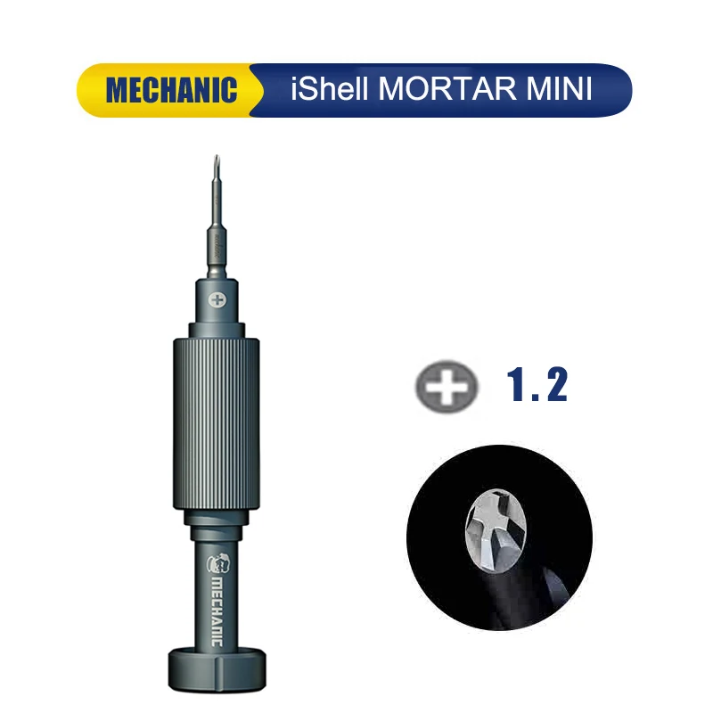 【MECHANIC】 Прецизионная отвертка MORTAR MINI ishell, небольшой стальной пистолет, набор отверток серии для ремонта iphone, набор инструментов для открытия