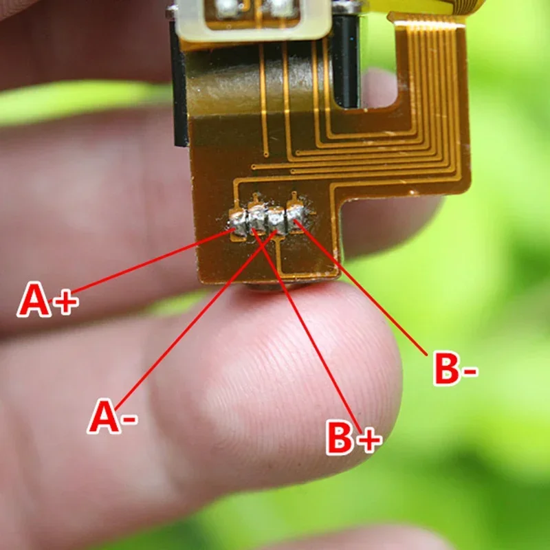 Драгоценный 2-фазный 4-проводной шаговый двигатель диаметром 10 мм