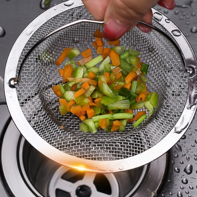 

Сливная крышка для кухонного экрана, антиблокирующая нержавеющая сталь, фотофильтр, Ловец волос, кухонные принадлежности для мытья посуды