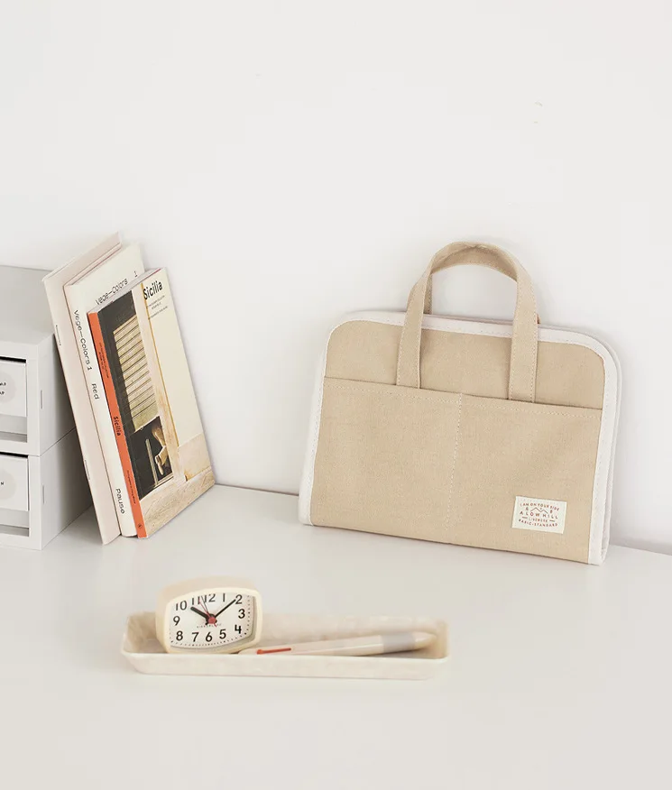 

Tablet laptop inside bag South Korea portable book stationery storage bag 11 inch tablet computer keyboard shockproof bag New