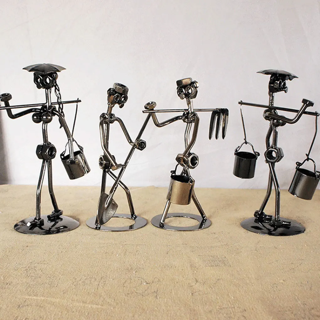 

Desk Statue Table Figurines Mini Sculpture Interesting Exquisite Home Decor