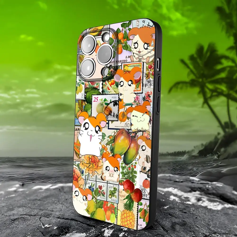 Hamtaro милый чехол для телефона IPhone 15 16 13 Pro Max 14 12 11 Xr X 8 7 6 Plus роскошный чехол-накладка