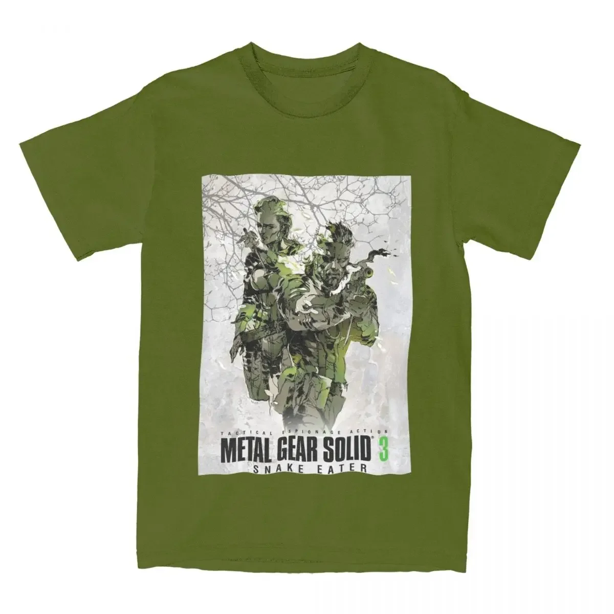 Мужская футболка с коротким рукавом и круглым вырезом из натурального хлопка