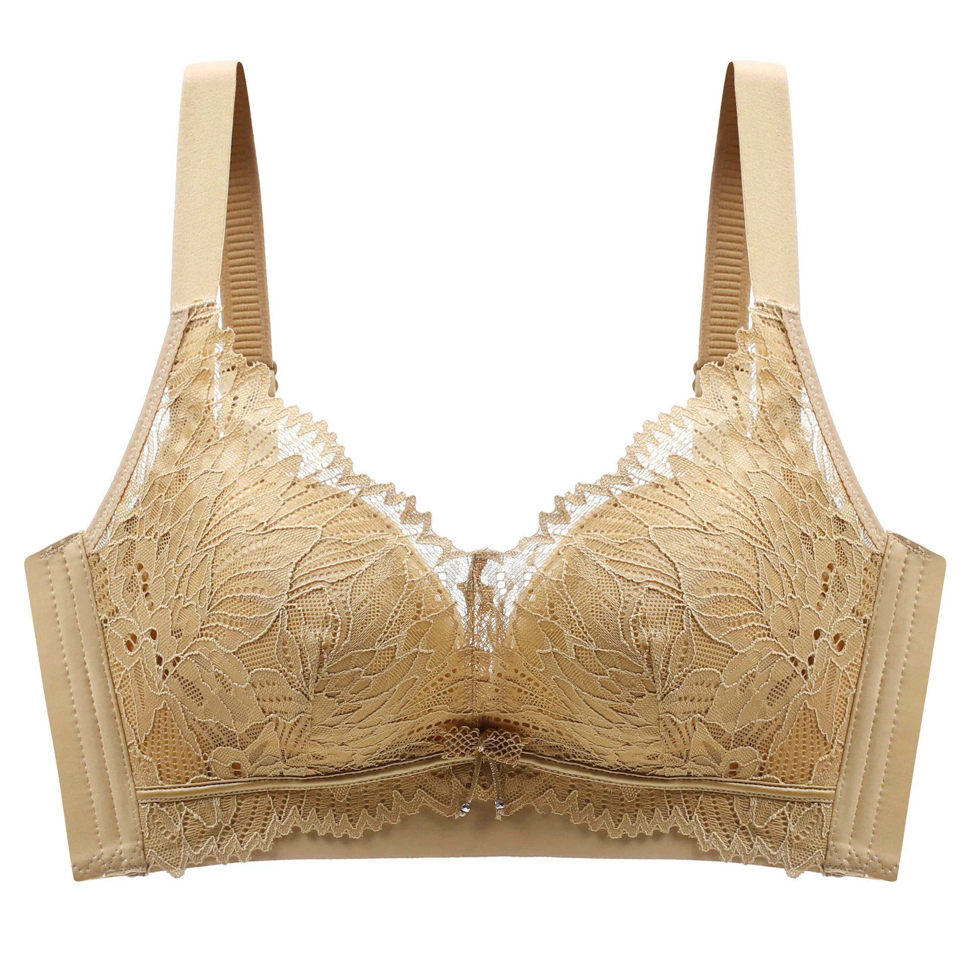 

Super Thick Underwear Women's Small Chest Gathered Without Steel Ring, 6cm Thickened and Enlarged Artifact, Flat Chest Special