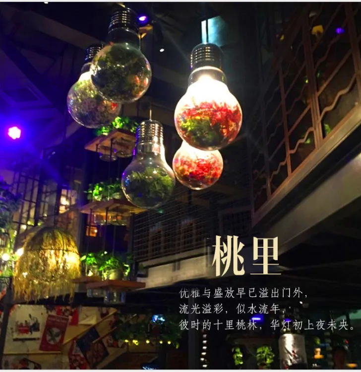 

Медные Рождественские шары, скандинавский светодиодный хрустальный стеклянный шар, античная деревянная люстра, лампа, стеклянный шар, рождественские украшения для дома