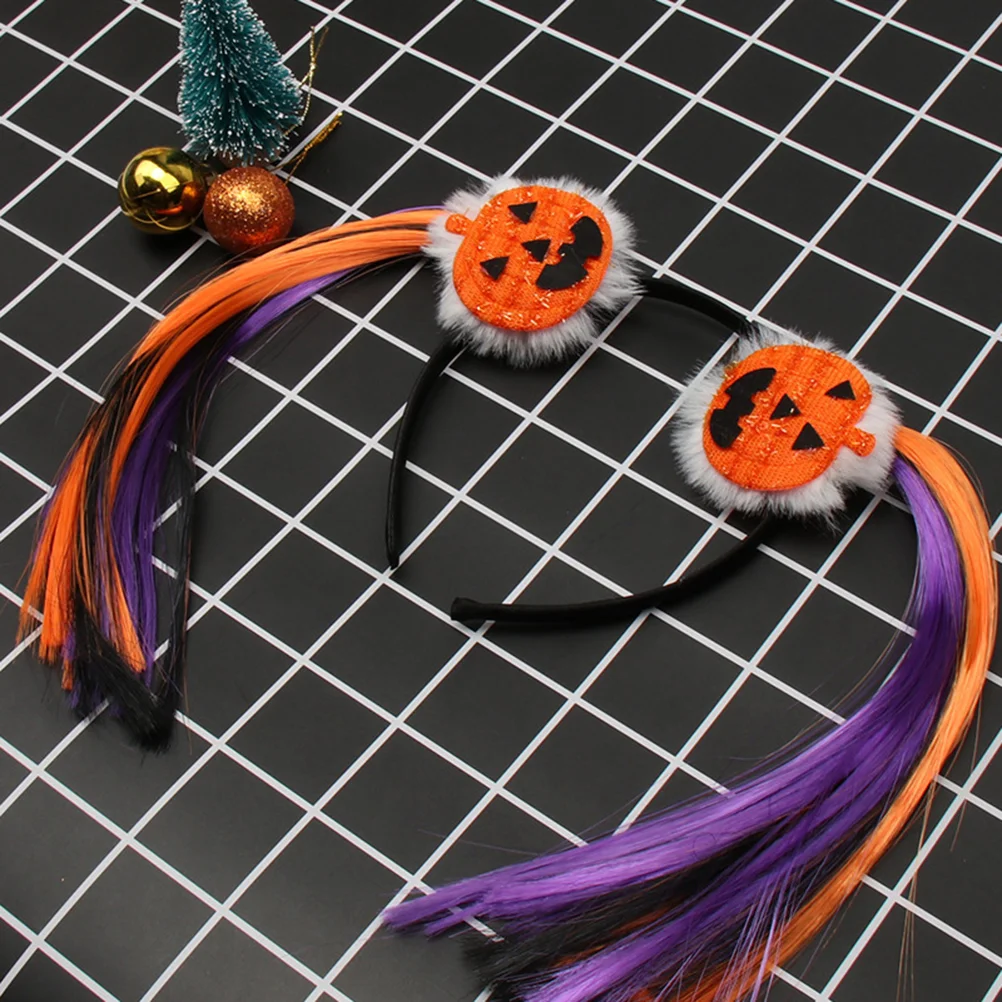 

Pumpkinheadband Hair Head Hoop Hatsheadpiece Headbands Band Adult Accessories Costume Scary Headwearprops Accessory Cosplay