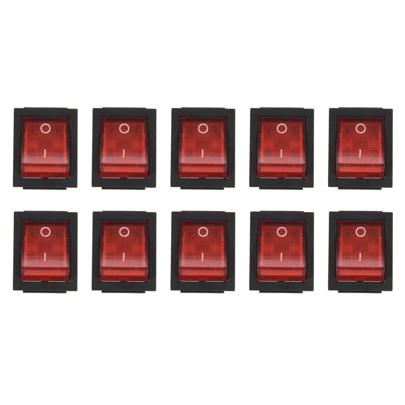 

Новинка, 10-контактный красный телефон, 4 контакта, DPST, вкл/выкл, кнопочный переключатель, 15 А/250 В, 20 А/125 В переменного тока, 28x22 мм