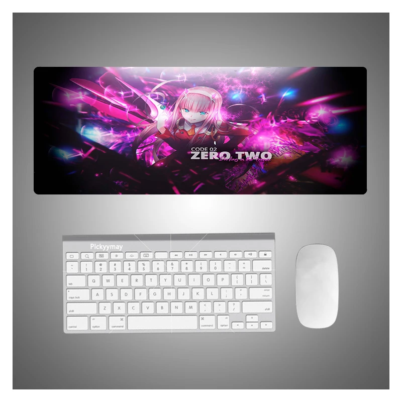

Zero Two Darling In The FranXX Computer Mouse Mat Anti-Slip Anime Soft Laptop Mice Pad Mouse Mat MousePad Desktop Mouse Pad