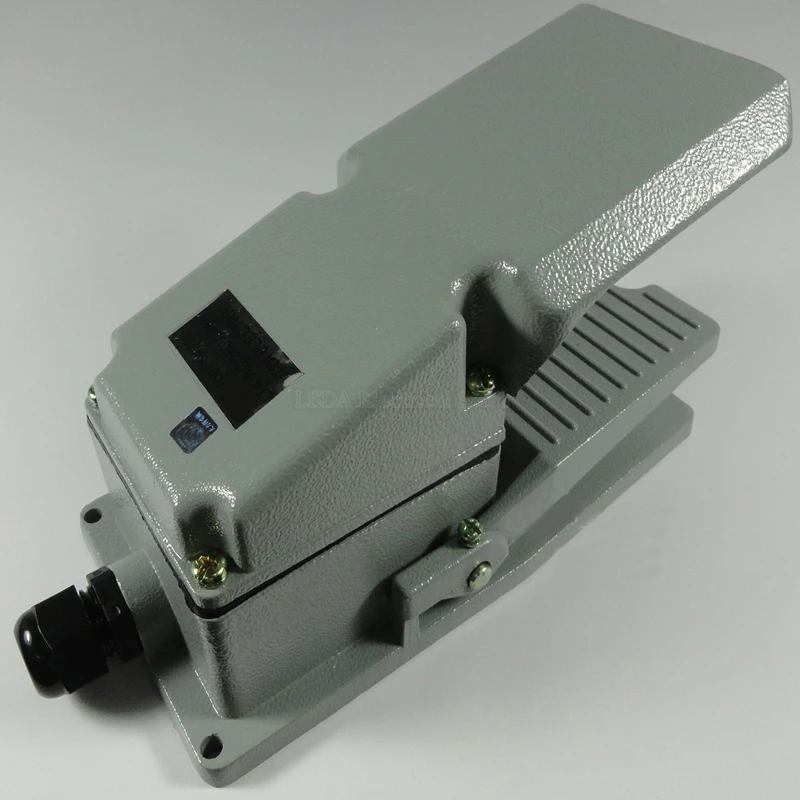 1 шт. противоскользящий металлический Педальный переключатель LT4 AC 250V 15A