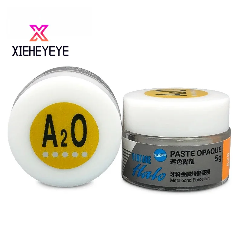 Фото Винтажная паста Halo MP Shofu, непрозрачная, 5 г, для фарфора PFM Dental Metalbond №4