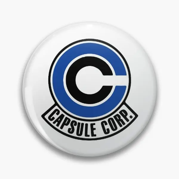 Мягкая булавка в виде капсулы Corp для лацкана декоративная брошь металлическая