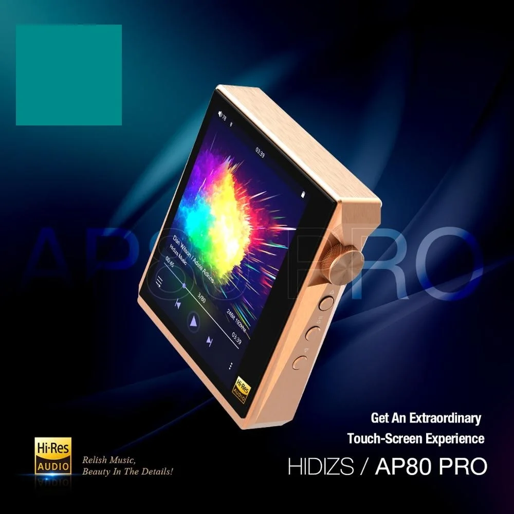 Hi-Fi плеер Hidizs AP80PRO музыкальный MP3-плеер с поддержкой Bluetooth сенсорным экраном