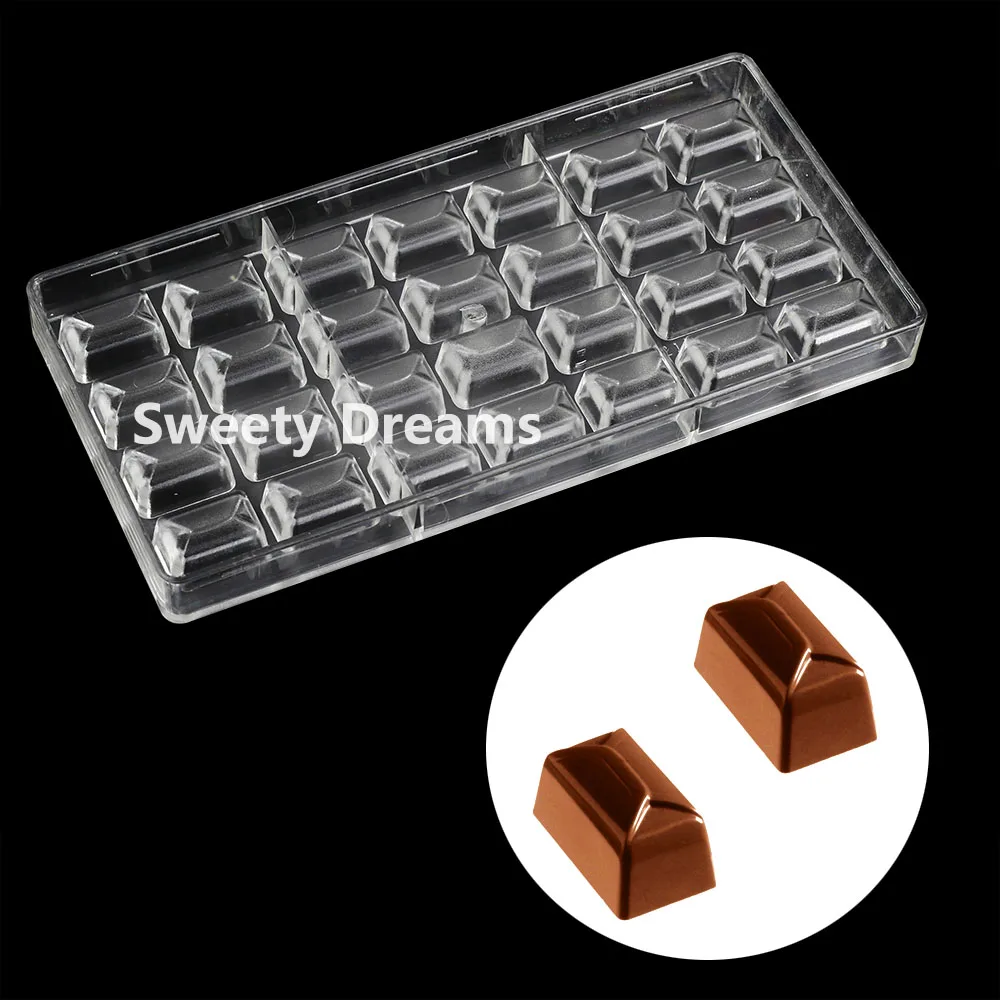 

Cube Envelope Gift Shape Candy Chocolate Mold Polycarbonate Cake Sweets Baking BonBon Mould Confectionery Tool Kitchen Bakeware