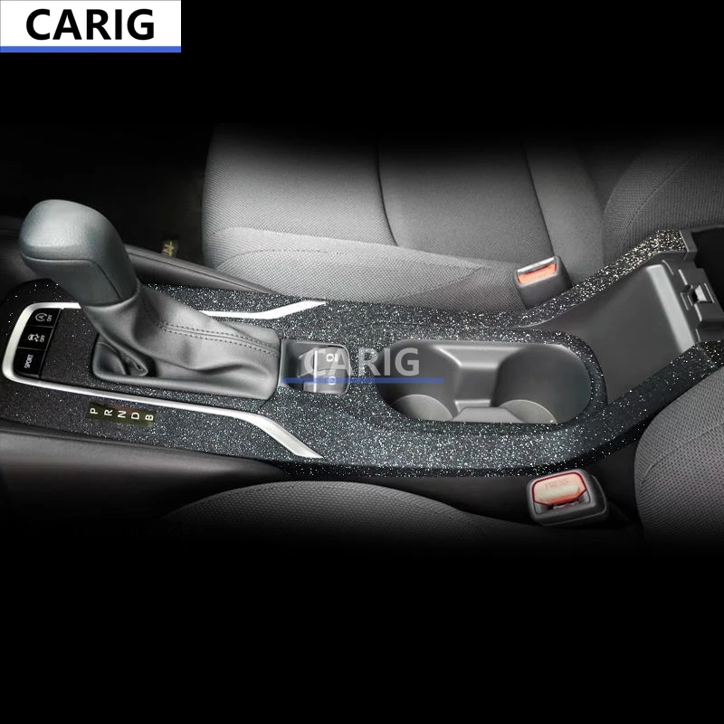 Наклейка на панель передач для TOYOTA COROLLA Hybrid 19-21, Модифицированная защитная пленка из углеродного волокна для интерьера автомобиля, модификация аксессуаров (art.: 3920bbf64f8ef) - 3920bbf64f8ef