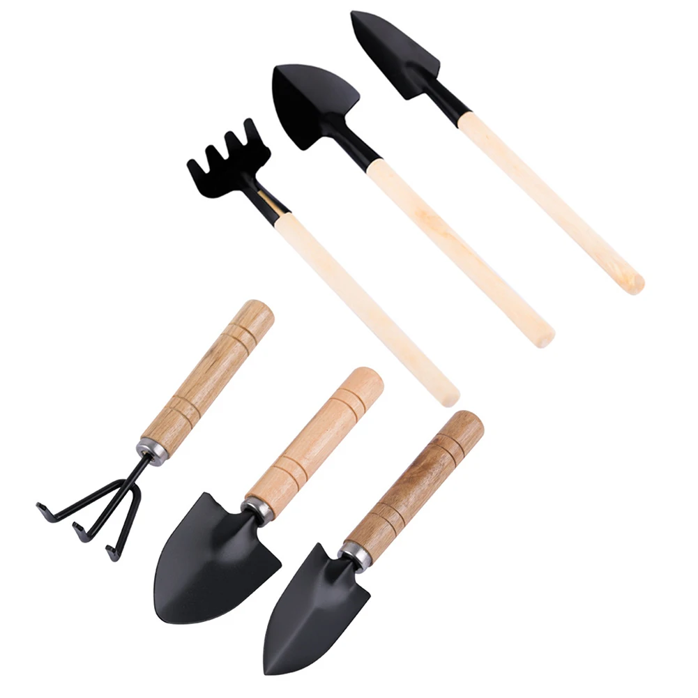 

3pcs/set Mini Shovel Rake Set Children Garden Supplies for Flowers Potted Plant Gardening Tools Garden Hand Tools