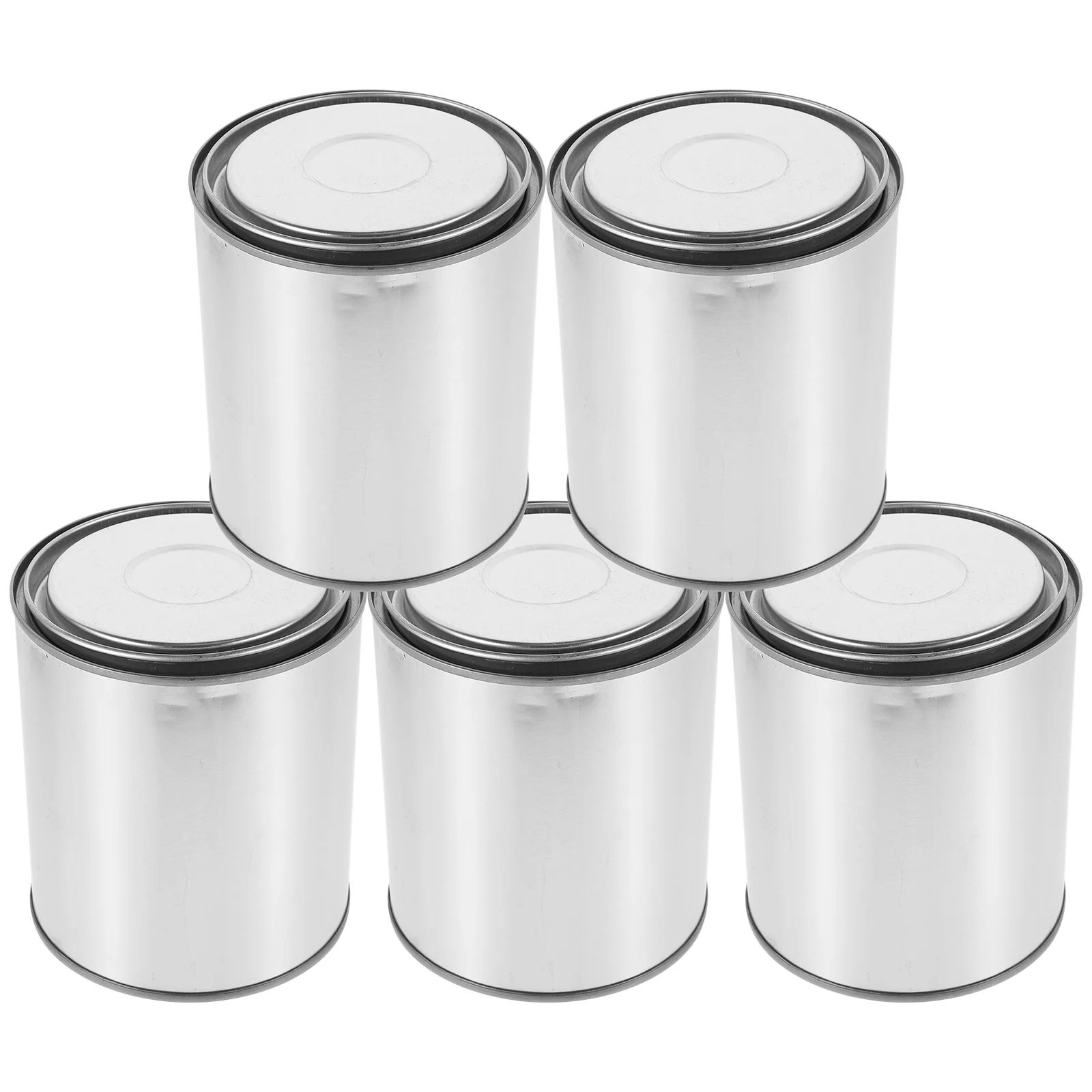 

Can Lid Empty Painter Supply Storage Containers Leftover Tin Cans Oil Sealing