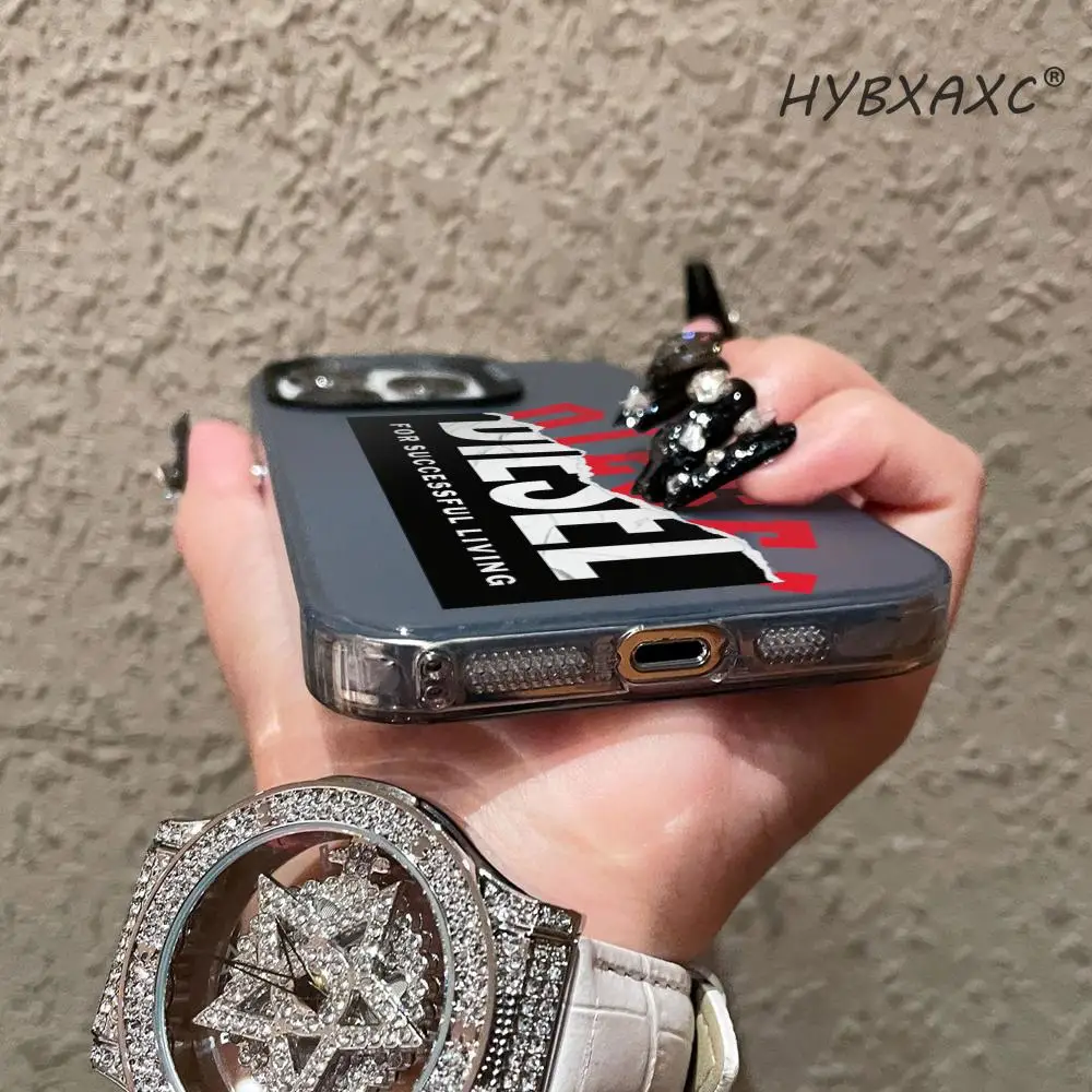 Фото Чехол для телефона Brand R-Rudolf D-Diesel для iPhone 17 16 15 14 13 12 11 Pro Max Plus Mini, цвет серебристый, технология IMD №3