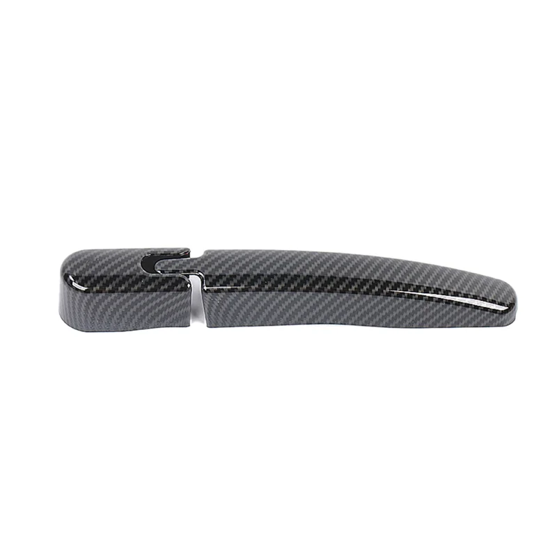 

Rear Wiper Cover Rear Window Wiper Cover Exterior Accessories for 2021 2022, ABS Carbon Fiber