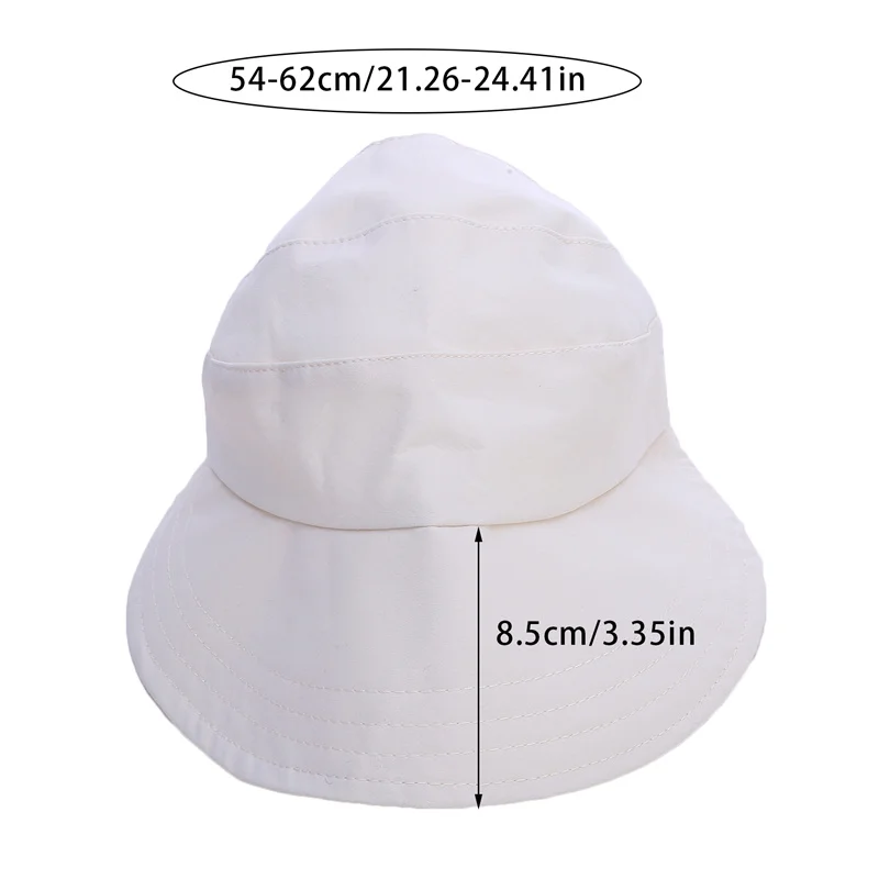 Летняя шляпа от солнца с широкими полями женские шляпы складная регулируемая