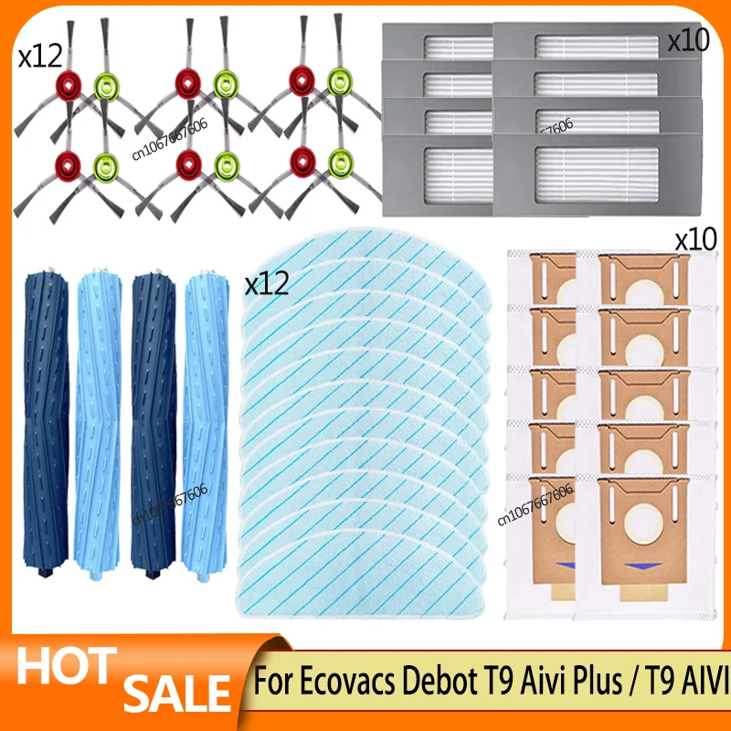 Запчасти для основной пылесборника Ecovacs Debot T9 Aivi Plus / AIVI боковая щетка фильтра НЕРА