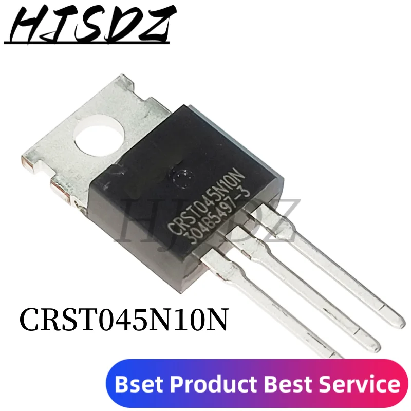 10 деталей CRST045N10N TO-220, CRST045N10NP 045N10N, 100 в, 12 А, TO220, МОП-эффект для нового кемпинга, оригинал