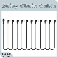 9v dc 11 way right angle plug daisy chain power cable for guitar pedals