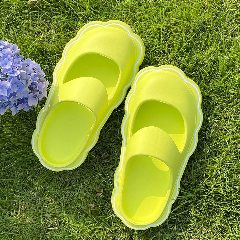 

Женские летние шлепанцы, уличные шлепанцы, модные сандалии, повседневные удобные шлепанцы, легкая универсальная пляжная обувь, новинка 2023