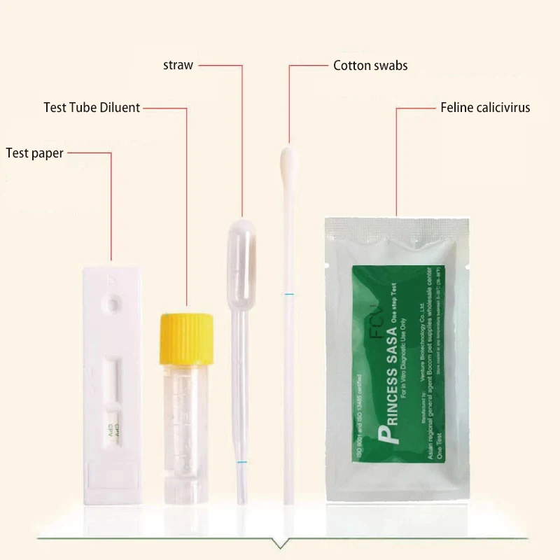 CDV/CPV тестовая бумага Canine для домашнего обнаружения состояния здоровья при