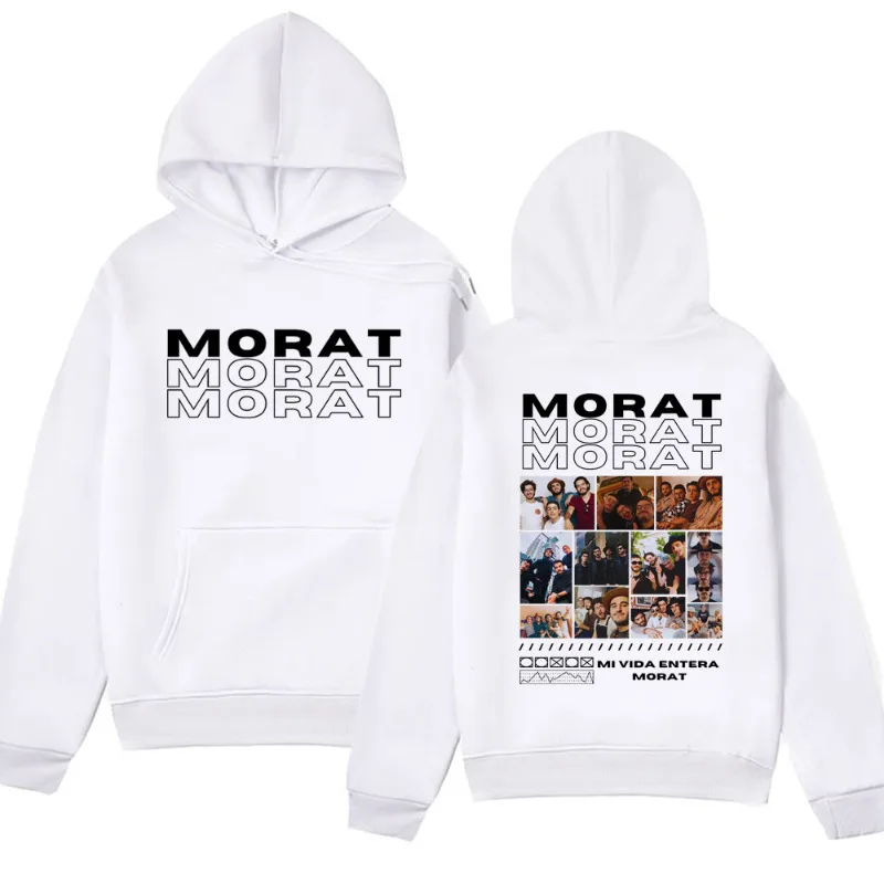 Толстовка с двусторонним принтом Singer Morat Band для мужчин и женщин Mi Vida Entera новые