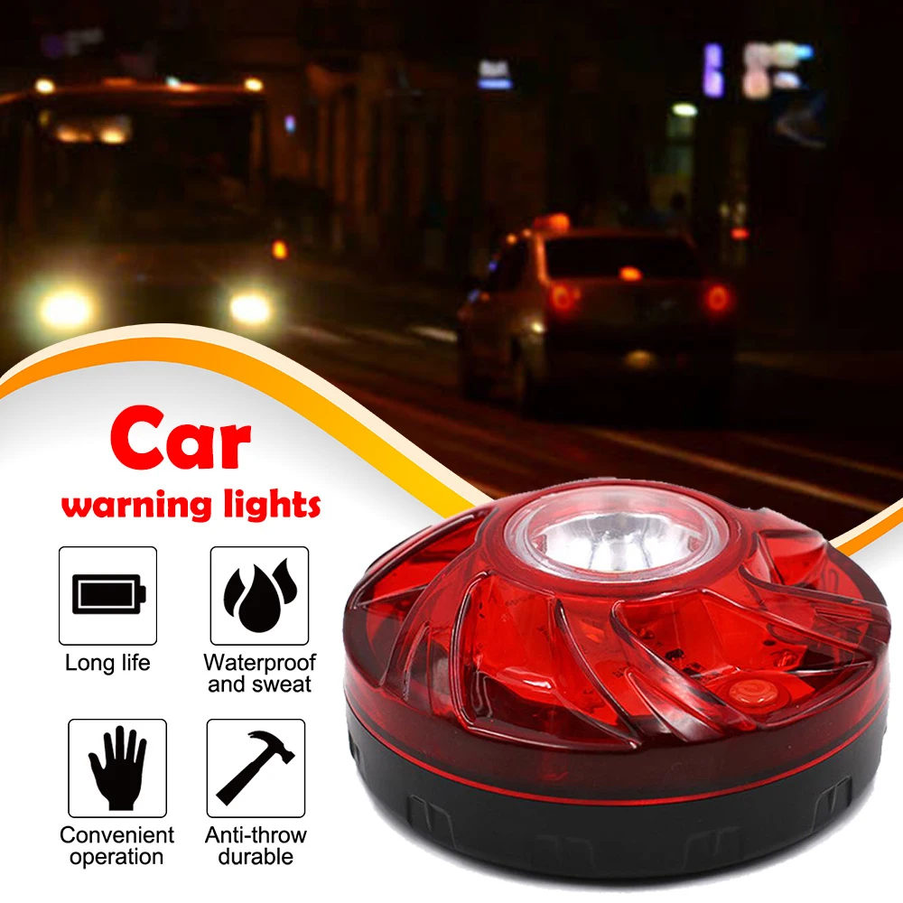 

1 шт., сверхъяркая автомобильная лампа-Стробоскоп с магнитным креплением