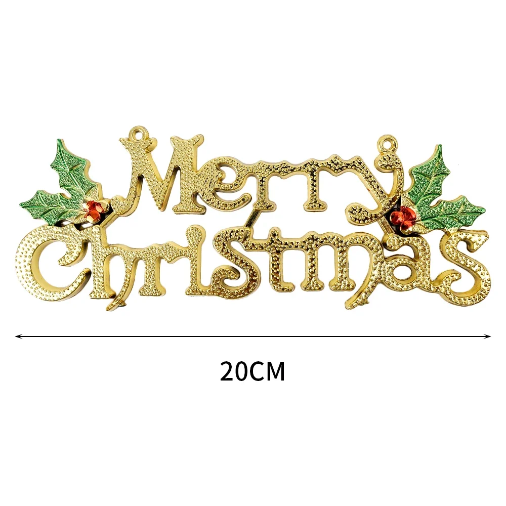 

Пластиковые рождественские буквы