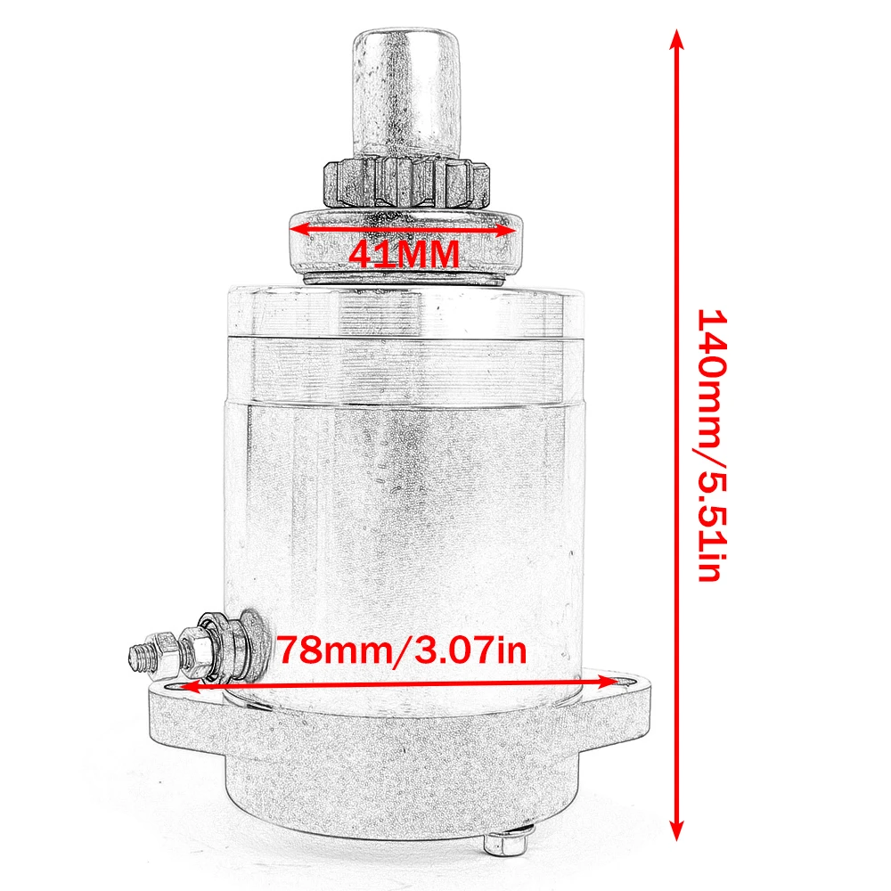 Стартер для Piaggio APE 50, для VESPA PK 50 80 100 125 S XL 179116 1791165 V100179116 (art.: 3920dce638cfe) - 3920dce638cfe