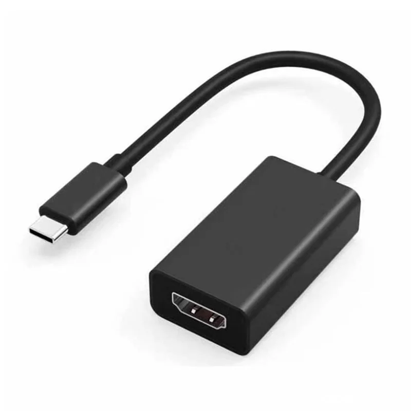 Тип C — HDMI-совместимый видеокабель USB адаптер Type-C HD ТВ-дисплей Конвертер USB3.1 4K 60 Гц