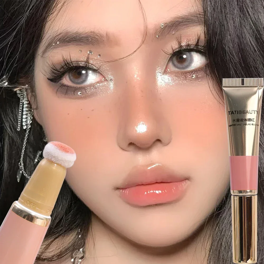 Матовые Кремовые румяна для макияжа водостойкий стойкий оттенок щек мягкая